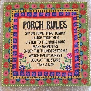 NATURAL LIFE Wooden Wall Plaque in Light Wood Tone And Bud Vase Both NWT